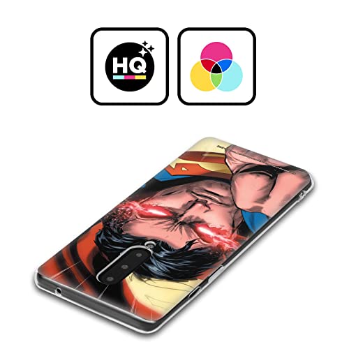 Head Case Designs Licenciado Oficialmente Superman DC Comics Renacimiento #1 Arte de cómics Caso Funda de Gel Suave Compatible con Google Pixel 8