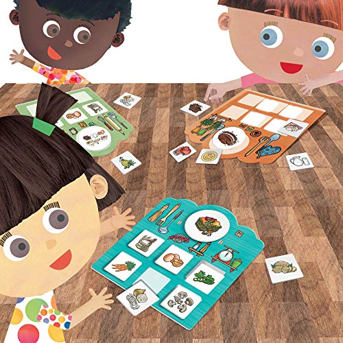 Headu - Memo Chef - Juego educativo para niños de 4 a 8 años, multicolor