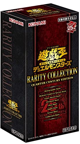 HEART FOR CARDS YGO Cartas Oficiales/Rarity Collection Quarter Century Edition Booster Box Corean Ver/15 Boosters/4 cartas en 1 Booster + Heartforcards Protección de envío