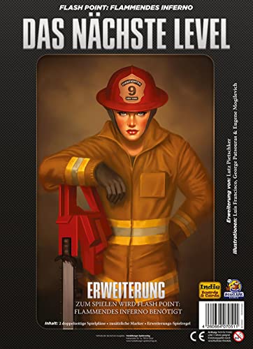 Heidelberger Spieleverlag Flash Point:Inferno en Llamas: el Siguiente Nivel | Indie Boards & Cards | Español | Expansión | Edificios y Equipos