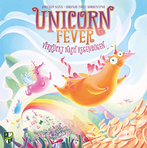 Heidelberger Spieleverlag HR019 Spieleverlag Unicorn Fever Juego de mesa