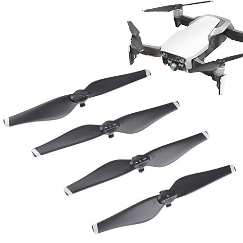 Hélices para dji Mavic Air – 1 Juego (4 Cuchillas) – Alas Plegables de liberación rápida – Diseño Probado para Vuelo – Accesorio Esencial para su dji Mavic Air