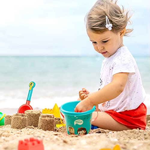 HENGBIRD 18 Piezas Juguetes de Playa para Niños con Cubo, Juegos Playa Bebe, Juguetes Arena Juegos de Playa para Bebe 2 3 4 5 Años Niños Niñas