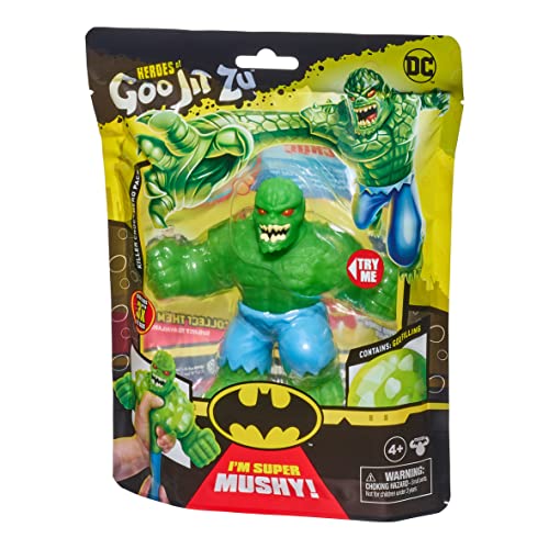 Heroes of Goo Jit Zu DC Hero Pack – Super Mushy Killer Croc 4.5 Pulgadas de Alto, Figura de acción, Multicolor (41386)