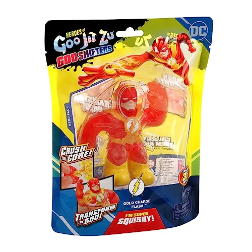 Heroes of Goo Jit Zu Figura de Accion Bandai - DC Heroes Flash Multicolor CO42661