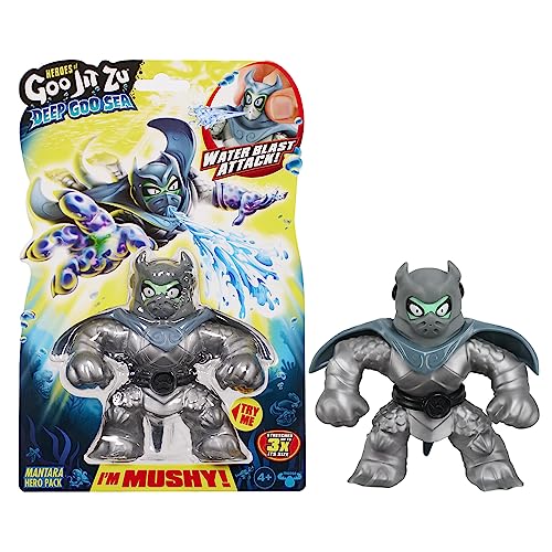 Heroes of Goo Jit Zu Figura de Accion Bandai - Deep Goo Sea Mantara Multicolor CO42569