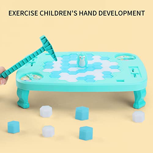 heshi Rompe el Hielo para niños,Juego Interactivo Problemas para niños | Mesa Ice Cool, Juguetes para Romper el Hielo, Inteligencia para Padres e Hijos, Regalos