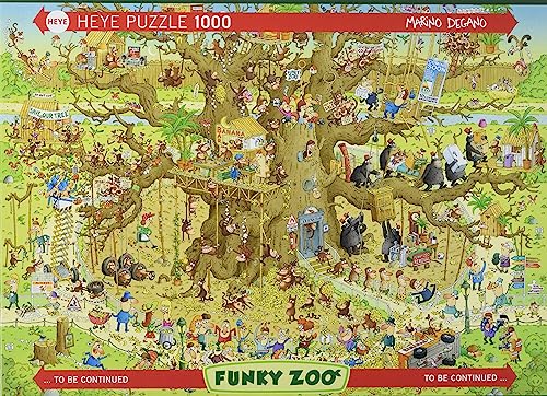 Heye 29833 - Puzzles de hábitat Mono