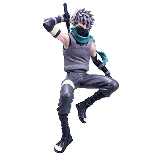 Hilloly Figura de Dibujos Animados Figura de Acción de Anime Kakashi Figura Anime PVC Personaje Modelo Figuras Estatua Juguete de Regalo para Decoración, para Niños, Adultos, Fanáticos del Anime