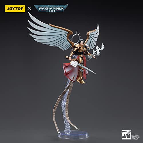 HiPlay JoyToy Warhammer 40K Adepta Sororitas Celestine The Living Saint - Figura de acción coleccionable a escala 1:18