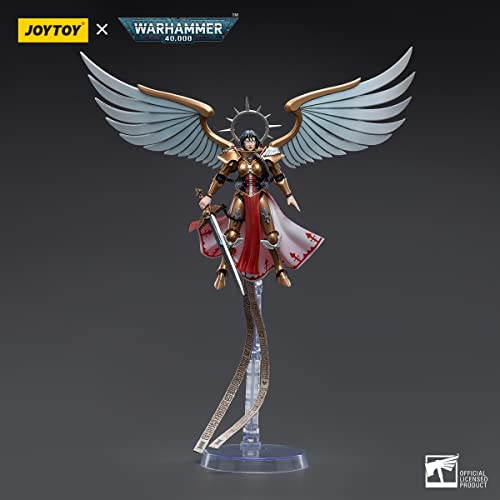 HiPlay JoyToy Warhammer 40K Adepta Sororitas Celestine The Living Saint - Figura de acción coleccionable a escala 1:18