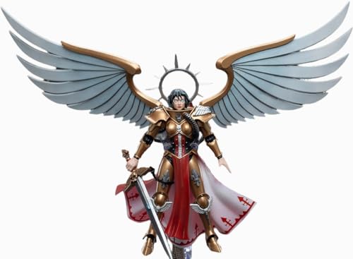 HiPlay JoyToy Warhammer 40K Adepta Sororitas Celestine The Living Saint - Figura de acción coleccionable a escala 1:18