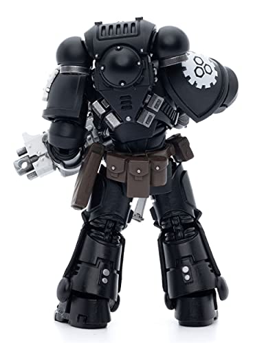 HiPlay JoyToy × Warhammer 40K Licencia Oficial 1/18 Escala Ciencia Ficción Figuras de Acción Juego Completo Series-Iron Hands Intercessors Brother Gravak