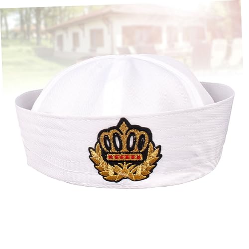 Holibanna Gorros Tiene Tumba Gorras Marinas Gorra De Yate Gorra Azul Marino Sombrero De Capitán Marinero Uniforme Niño Europeo y Americano