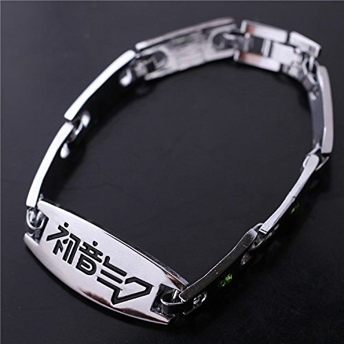 Homemay accesorios Anime cosplay Disfraz de juguete futuro logo magias Pulsera de metal sintético UKSS-479