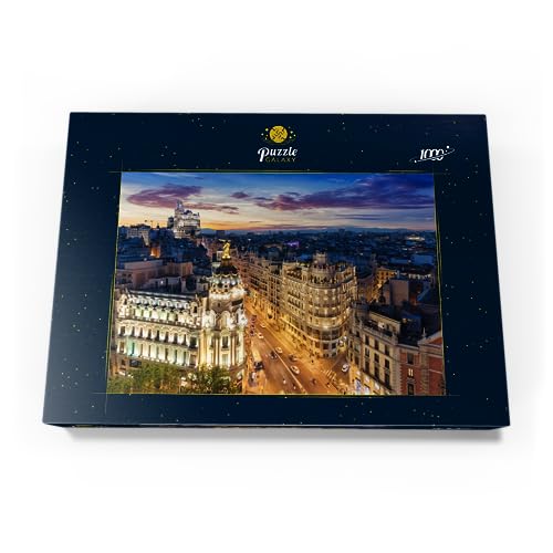 Horizonte De Madrid, España - Premium 1000 Piezas Puzzles - Colección Especial MyPuzzle de Puzzle Galaxy