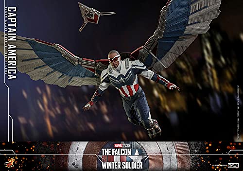 Hot Toys 1:6 Capitán América - El Halcón y el Soldado de Invierno