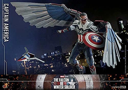 Hot Toys 1:6 Capitán América - El Halcón y el Soldado de Invierno