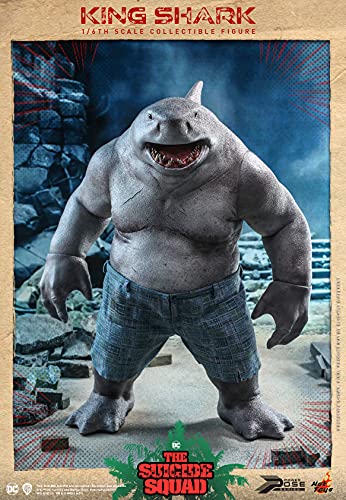 Hot Toys Suicide Squad Movie Masterpiece 1/6 King Shark - Figura Decorativa (35 cm)