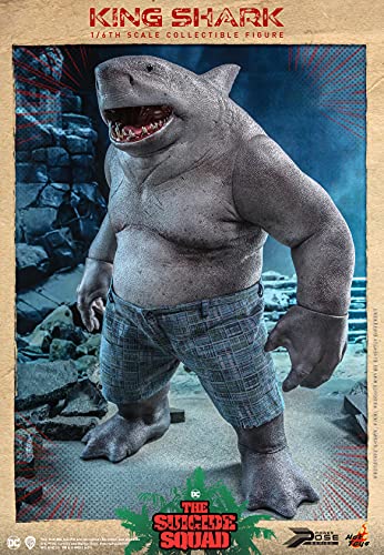 Hot Toys Suicide Squad Movie Masterpiece 1/6 King Shark - Figura Decorativa (35 cm)