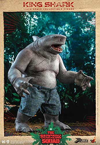 Hot Toys Suicide Squad Movie Masterpiece 1/6 King Shark - Figura Decorativa (35 cm)