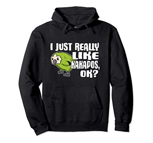 I Just Really Like Kakapos Ok Lindo Disfraz De Kakapo Sudadera con Capucha