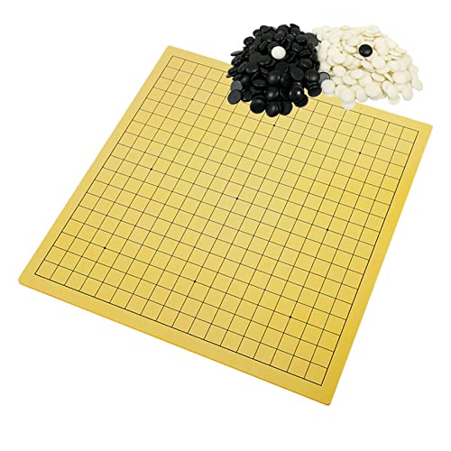 IBUGER ajedrez Chino | Juego ajedrez Madera Juego Mesa para niños Juguete Educativo - ajedrez portátil Go Game Training Pad para niños, niños, niñas