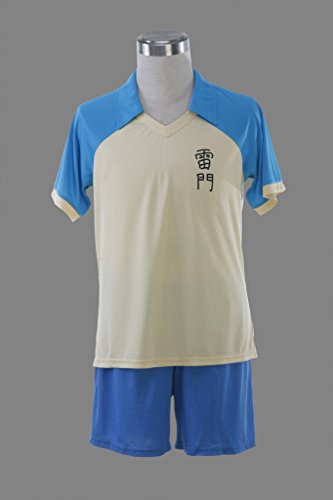 Ilovcomic Men's Inazuma Eleven Cosplay Raimon Middle School Jersey 1st (XXL)