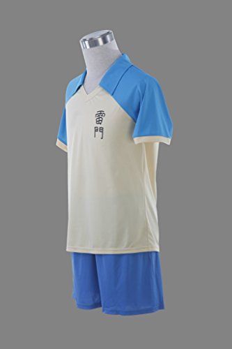 Ilovcomic Men's Inazuma Eleven Cosplay Raimon Middle School Jersey 1st (XXL)