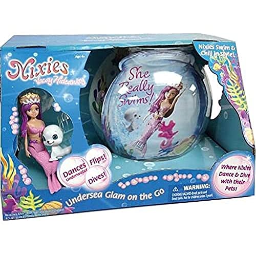 IMC Toys Nixies 9745 - Pecera con sirena, 30 x 22 cm, modelos surtidos