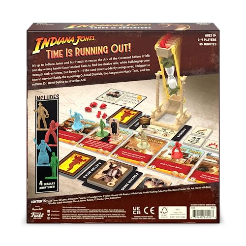 Indiana Jones Sands of Adventure Board Game