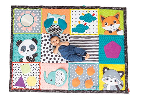 Infantino Fold & Go Giant Discovery Mat Big playmat for Babies and Toddlers