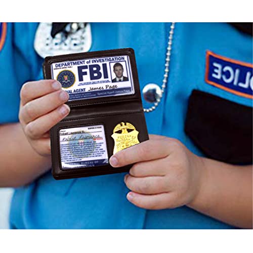 Insignia de accesorios para cosplay del FBI, cartera sobrenatural del FBI, soporte de policía SPN, soporte especial de identificación de agente encubierto para fiesta de Halloween, # 1, B1109,