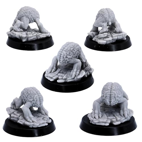 Intellect Crawlers - Figura en miniatura para mesa de 28 mm, Dungeons and Dragons en miniatura, juegos de rol de fantasía