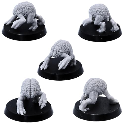 Intellect Crawlers - Figura en miniatura para mesa de 28 mm, Dungeons and Dragons en miniatura, juegos de rol de fantasía