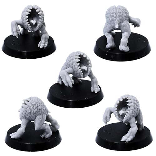 Intellect Crawlers - Figura en miniatura para mesa de 28 mm, Dungeons and Dragons en miniatura, juegos de rol de fantasía