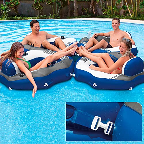 Intex 58854EU - Sillón hinchable River Run 130 x 126 cm