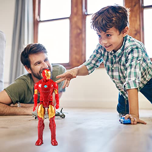 Iron Man Figura, Iron Man Figura de Acción, Figura Cake Topper, 30cm Figure Iron Man Titan Hero Series Juguetes, para niños a Partir de 2 años