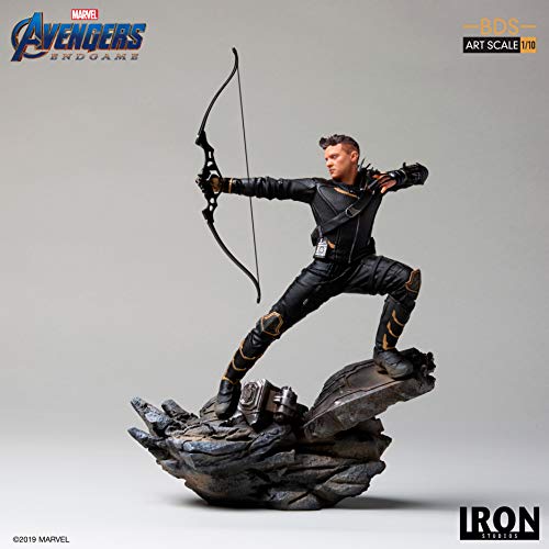 Iron Studios Avengers Endgame - Estatua de Ojo de halcón, 25 cm