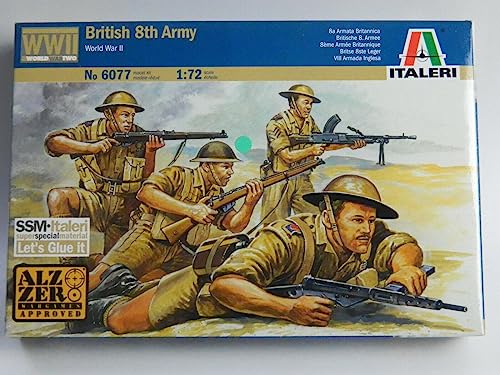 Italeri 6077S - Segundo La Primera Guerra Mundial Ejército británico Octavo