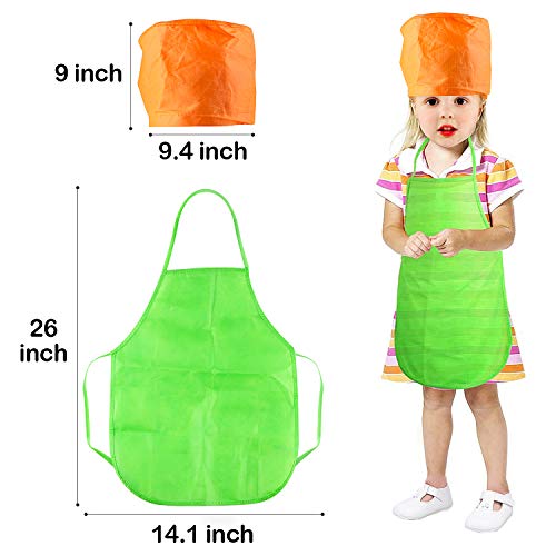 Jacootoys Juguetes de Corte de Madera Magnéticos Frutas y Verduras Juego de Alimentos con Delantal y Gorro de Cocinero para Niños Niñas