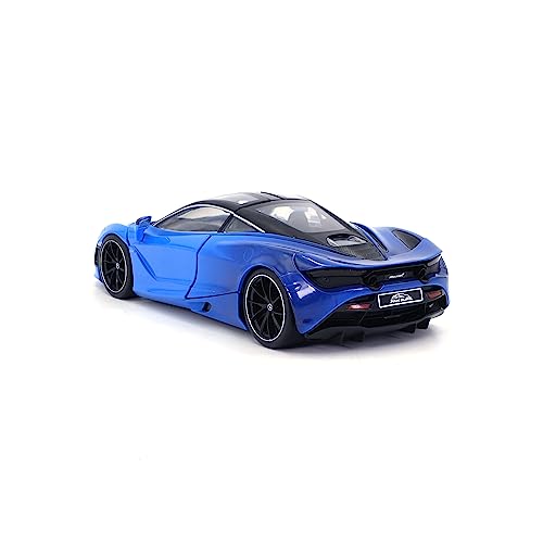 Jada- Coche McLaren 720S Escala 1:24 con Decoración Gama Pink Slips, Rueda Libre, las Puertas, Capó y Maletero se Abren (253293008)