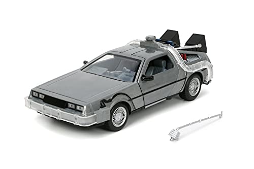 Jada Toys Time Machine Back to The Future 1, 1:24, Color Plata (253255038)