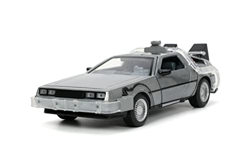 Jada Toys Time Machine Back to The Future 1, 1:24, Color Plata (253255038)