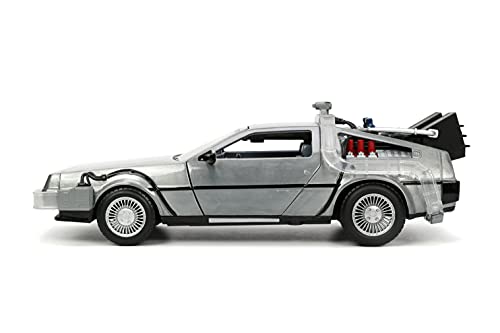 Jada Toys Time Machine Back to The Future 1, 1:24, Color Plata (253255038)