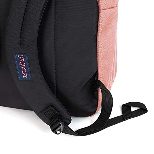 JanSport Big Student, Mochila grande, 34 L, 43 x 33 x 25 cm, compartimento para portátil de 15 pulgadas, Misty Rose