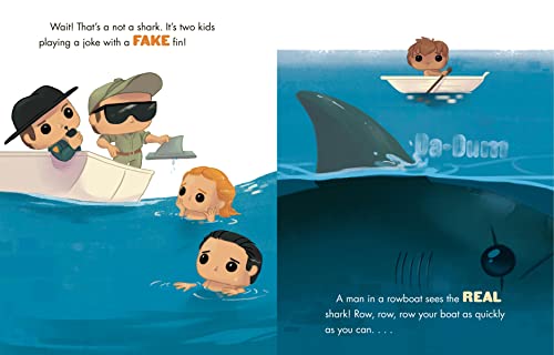 JAWS: Big Shark, Little Boat! A Book of Opposites (Funko Pop!) (Little Golden Book)