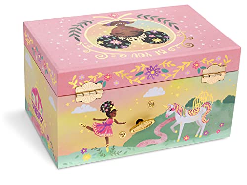 Jewelkeeper - Caja Musical de Bailarina y joyero de Pequeñas Niñas - 3 regalos de Bailarina para niñas - diseño de la Pequeña Reina