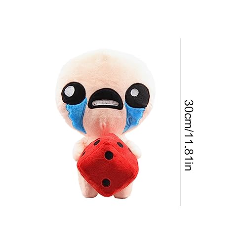 Jisoudia The Binding of Isaac Peluche Juguetes 10-30cm Dibujos Animados Isaac/Magdalene/Caín/Guardián Hombre carnívoro Magdalena Peluche para niños Regalos para niños