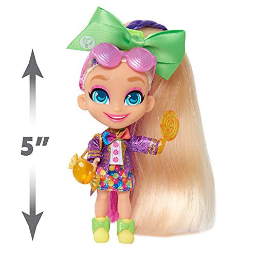 JoJo Siwa Hairdorables Loves JoJo - Muñeca coleccionable de edición limitada, serie 4, Candy Time, incluye 10 sorpresas, juguetes para niños de 3 años en adelante de Just Play